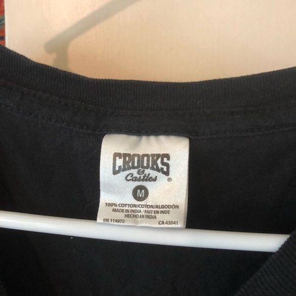 Crooks and castles tee shirt - Picture 2 of 5